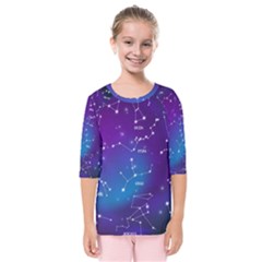 Kids  Quarter Sleeve Raglan T-Shirt 