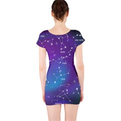 Short Sleeve Bodycon Dress Back