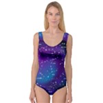 Realistic Night Sky With Constellations Princess Tank Leotard 