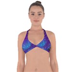Realistic Night Sky With Constellations Halter Neck Bikini Top