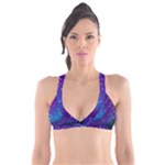 Realistic Night Sky With Constellations Plunge Bikini Top