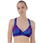 Realistic Night Sky With Constellations Sweetheart Sports Bra