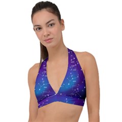 Halter Plunge Bikini Top 