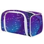 Realistic Night Sky With Constellations Toiletries Pouch