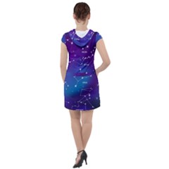 Drawstring Hooded Dress 