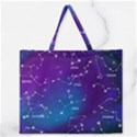 Zipper Large Tote Bag 