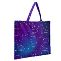 Zipper Large Tote Bag 