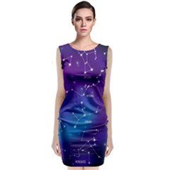 Classic Sleeveless Midi Dress 