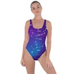 Realistic Night Sky With Constellations Bring Sexy Back Swimsuit