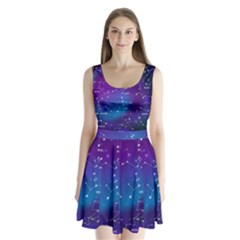 Split Back Mini Dress  