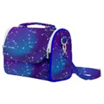 Realistic Night Sky With Constellations Satchel Shoulder Bag