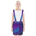 Realistic Night Sky With Constellations Braces Suspender Skirt
