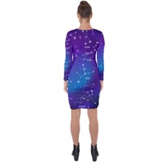 Asymmetric Cut-Out Shift Dress 