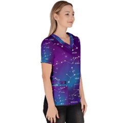 Women s V-Neck Scrub Top 