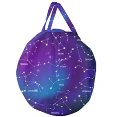 Giant Round Zipper Tote 