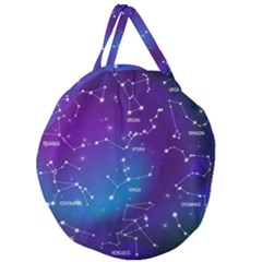 Giant Round Zipper Tote 
