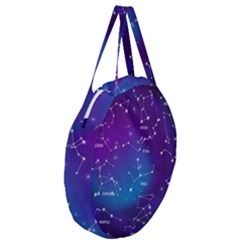 Giant Round Zipper Tote 