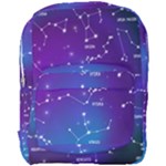 Realistic Night Sky With Constellations Full Print Backpack