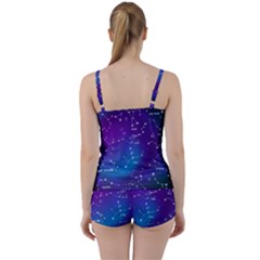 Tie Front Two Piece Tankini 