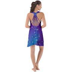 Show Some Back Chiffon Dress 