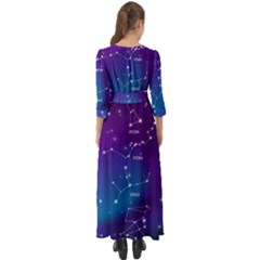 Button Up Boho Maxi Dress 