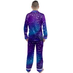 Men s Long Sleeve Satin Pajamas Set 