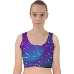Velvet Racer Back Crop Top 