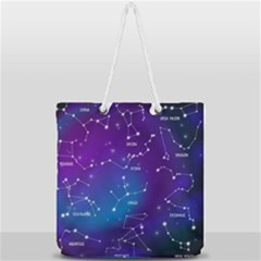 Full Print Rope Handle Tote (Large) 