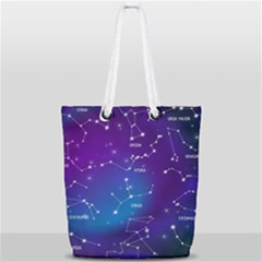 Full Print Rope Handle Tote (Small) 
