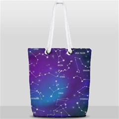 Full Print Rope Handle Tote (Small) 