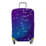 Realistic Night Sky With Constellations Luggage Cover (Small)