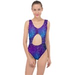 Realistic Night Sky With Constellations Center Cut Out Swimsuit