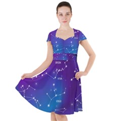 Cap Sleeve Midi Dress 