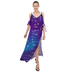 Maxi Chiffon Cover Up Dress 