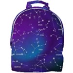 Realistic Night Sky With Constellations Mini Full Print Backpack