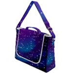 Realistic Night Sky With Constellations Box Up Messenger Bag