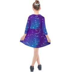 Kids  Quarter Sleeve Shirt Dress 