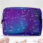 Realistic Night Sky With Constellations Make Up Pouch (Medium)