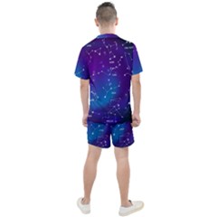 Men s Mesh T-Shirt and Shorts Set 