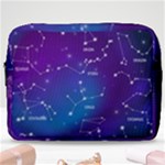 Realistic Night Sky With Constellations Make Up Pouch (Large)