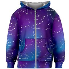 Kids  Zipper Hoodie Without Drawstring 