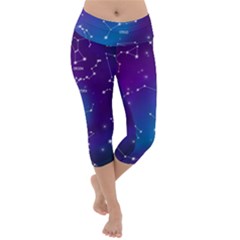 Lightweight Velour Capri Yoga Leggings 