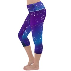 Lightweight Velour Capri Yoga Leggings 