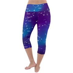 Lightweight Velour Capri Yoga Leggings 