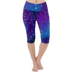 Lightweight Velour Cropped Yoga Leggings 