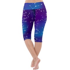 Lightweight Velour Cropped Yoga Leggings 