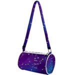 Realistic Night Sky With Constellations Mini Cylinder Bag