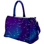 Realistic Night Sky With Constellations Duffel Travel Bag