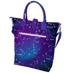 Buckle Top Tote Bag 