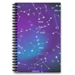 Realistic Night Sky With Constellations 5.5  x 8.5  Notebook